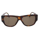 CHANEL Sunglasses plastic Brown CC Auth BA14488M-2