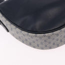 GUCCI Micro GG Supreme Shoulder Bag PVC Navy Gold 007 261 0081 Auth BA14494-12
