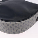 GUCCI Micro GG Supreme Shoulder Bag PVC Navy Gold 007 261 0081 Auth BA14494-13