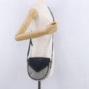 GUCCI Micro GG Supreme Shoulder Bag PVC Navy Gold 007 261 0081 Auth BA14494-23