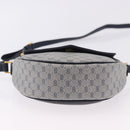 GUCCI Micro GG Supreme Shoulder Bag PVC Navy Gold 007 261 0081 Auth BA14494-9