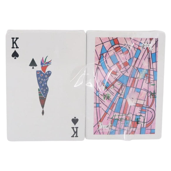 CELINE Playing Cards Paper Multicolor Auth BA14497