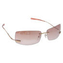 FENDI Sunglasses metal Red Auth BA14498-1
