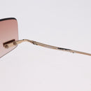 FENDI Sunglasses metal Red Auth BA14498-14