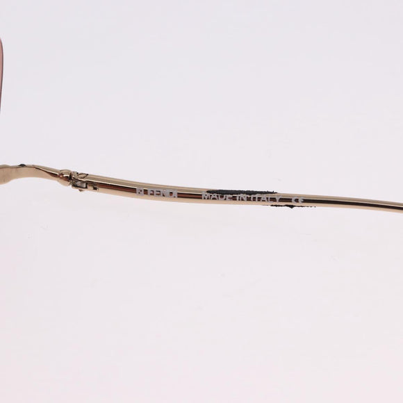 FENDI Sunglasses metal Red Auth BA14498