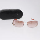 FENDI Sunglasses metal Red Auth BA14498-12