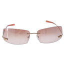 FENDI Sunglasses metal Red Auth BA14498-13