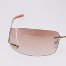 FENDI Sunglasses metal Red Auth BA14498-3