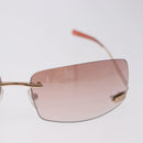 FENDI Sunglasses metal Red Auth BA14498-4