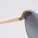 Christian Dior Sunglasses metal Light Blue Black Auth BA14499A-10