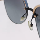 Christian Dior Sunglasses metal Light Blue Black Auth BA14499A-11