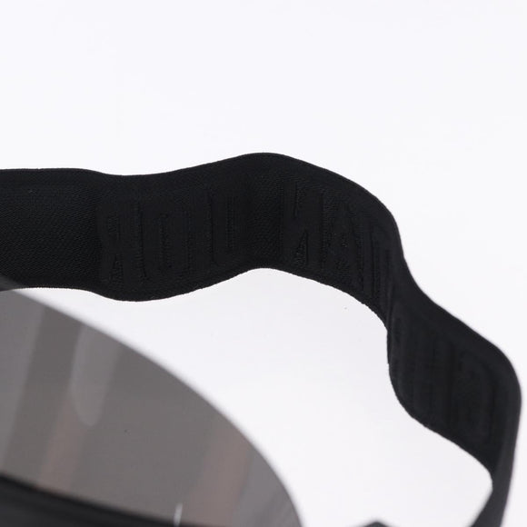 Christian Dior Sun Visor plastic Black Auth BA14500M
