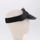 Christian Dior Sun Visor plastic Black Auth BA14500M-5