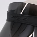 Christian Dior Sun Visor plastic Black Auth BA14500M-7