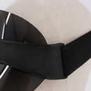 Christian Dior Sun Visor plastic Black Auth BA14500M-8