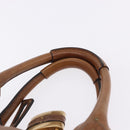 Chloe Paddington Hand Bag Leather Brown Gold Silver Auth BA14503V-14
