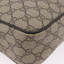 GUCCI GG Supreme Shoulder Bag PVC Beige Gold 233268 Auth BA14504-15