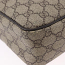GUCCI GG Supreme Shoulder Bag PVC Beige Gold 233268 Auth BA14504-17