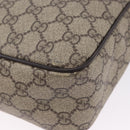 GUCCI GG Supreme Shoulder Bag PVC Beige Gold 233268 Auth BA14504-18