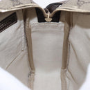 GUCCI GG Supreme Shoulder Bag PVC Beige Gold 233268 Auth BA14504-21