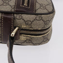GUCCI GG Supreme Shoulder Bag PVC Beige Gold 233268 Auth BA14504-4