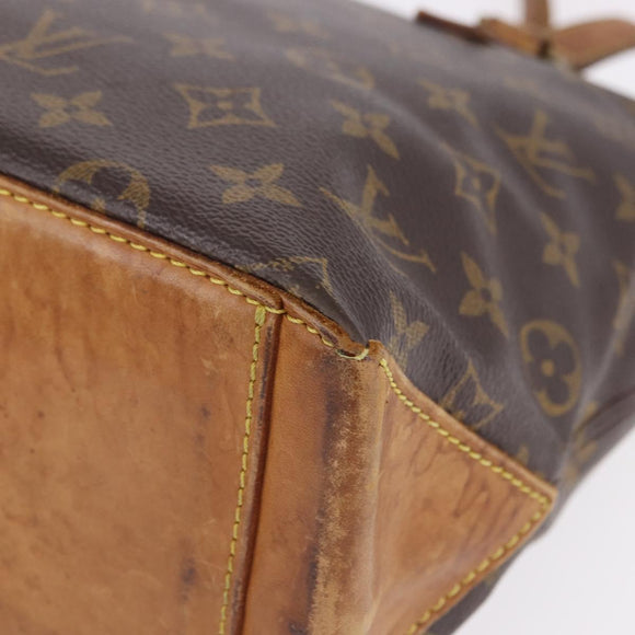 LOUIS VUITTON Monogram Cabas Piano Tote Bag M51148 LV Auth BA14505