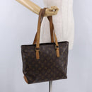 LOUIS VUITTON Monogram Cabas Piano Tote Bag M51148 LV Auth BA14505-23