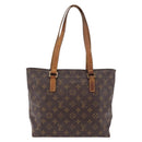 LOUIS VUITTON Monogram Cabas Piano Tote Bag M51148 LV Auth BA14505-3