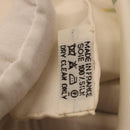 HERMES Carre 90 Scarf Silk White Auth BA14507-17