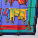 HERMES Carre 90 Scarf Silk Multicolor Auth BA14509M-10