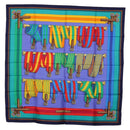 HERMES Carre 90 Scarf Silk Multicolor Auth BA14509M-13