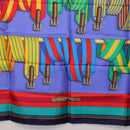 HERMES Carre 90 Scarf Silk Multicolor Auth BA14509M-21