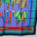 HERMES Carre 90 Scarf Silk Multicolor Auth BA14509M-22
