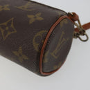 LOUIS VUITTON Monogram Papillon Pouch LV Auth BA14518-11