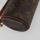 LOUIS VUITTON Monogram Papillon Pouch LV Auth BA14518-14