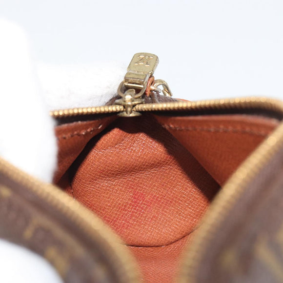 LOUIS VUITTON Monogram Papillon Pouch LV Auth BA14518