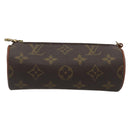 LOUIS VUITTON Monogram Papillon Pouch LV Auth BA14518-2