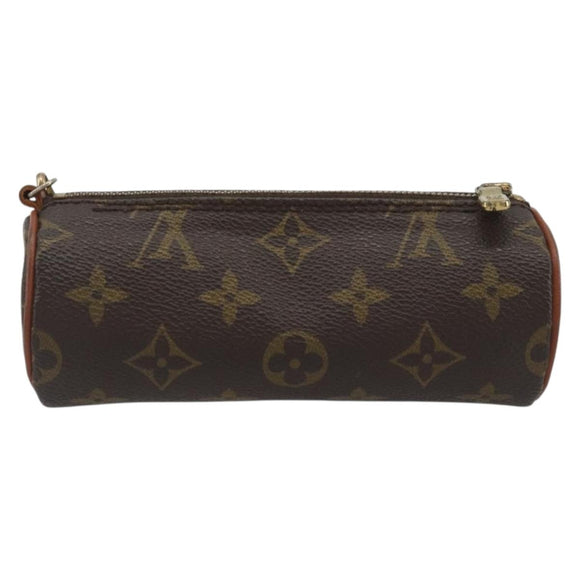 LOUIS VUITTON Monogram Papillon Pouch LV Auth BA14518