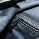 SAINT LAURENT Hand Bag Patent Leather Black Silver 208315 Auth BA14519-20