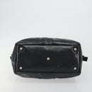 SAINT LAURENT Hand Bag Patent Leather Black Silver 208315 Auth BA14519-9