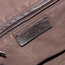 SAINT LAURENT Hand Bag Patent Leather Beige Gold 208315 Auth BA14520-17