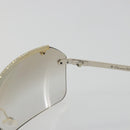 Christian Dior Rimless Sunglasses Metal Champagne Gold Silver Auth BA14522V-12