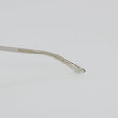 Christian Dior Rimless Sunglasses Metal Silver Auth BA14523V-11