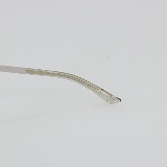Christian Dior Rimless Sunglasses Metal Silver Auth BA14523V