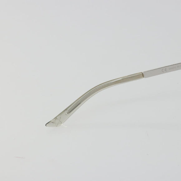 Christian Dior Rimless Sunglasses Metal Silver Auth BA14523V