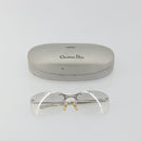 Christian Dior Rimless Sunglasses Metal Silver Auth BA14523V-18