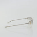 Christian Dior Rimless Sunglasses Metal Silver Auth BA14523V-5