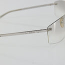 Christian Dior Rimless Sunglasses Metal Silver Auth BA14523V-8