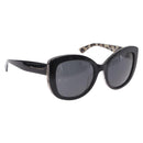 DOLCE&GABBANA Sunglasses Plastic Black Gold Auth BA14526-1