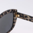 DOLCE&GABBANA Sunglasses Plastic Black Gold Auth BA14526-11